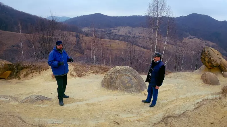Cu Andrei Dragnescu la Babele de la Ulmet