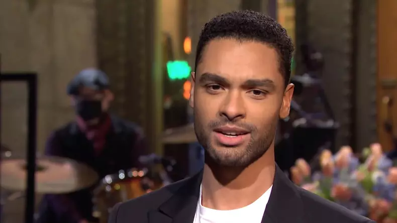 Bridgerton TV sex symbol Regé-Jean Page has fun on US comedy sketch show Saturday Night Live