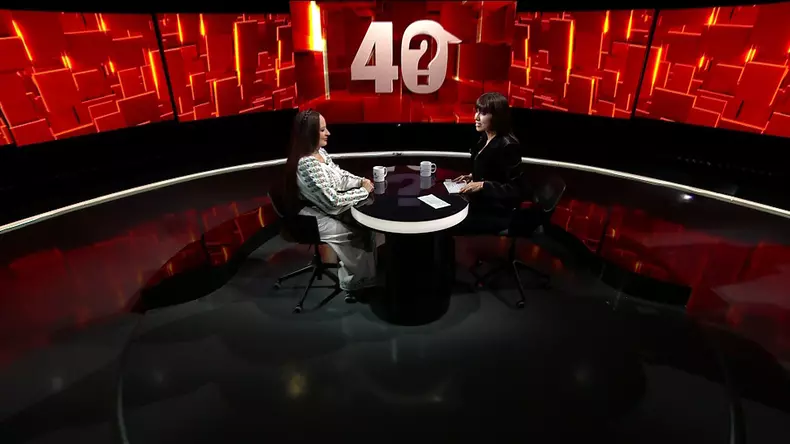 Maria Dragomiroiu la 40 de intrebari cu Denise Rifai