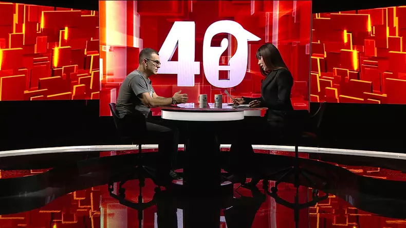 Mihai Margineanu la 40 de intrebari cu Denise Rifai_Kanal D (2)