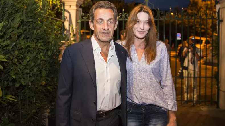 Carla Bruni si Nicholas Sarkozy