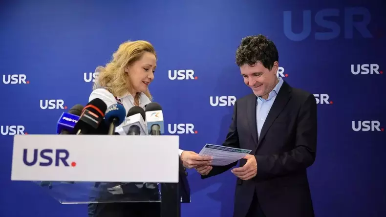 Elena Lasconi și Nicușor Dan (3)