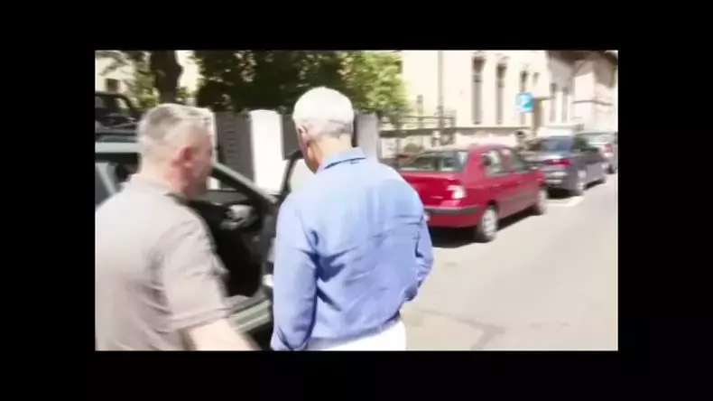 calin georgescu din spate