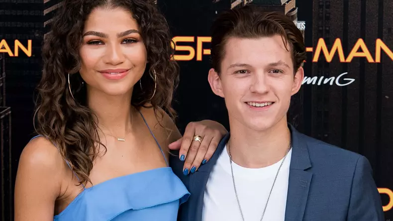 Zendaya și Tom Holland, actorii din „Spider-Man Homecoming”