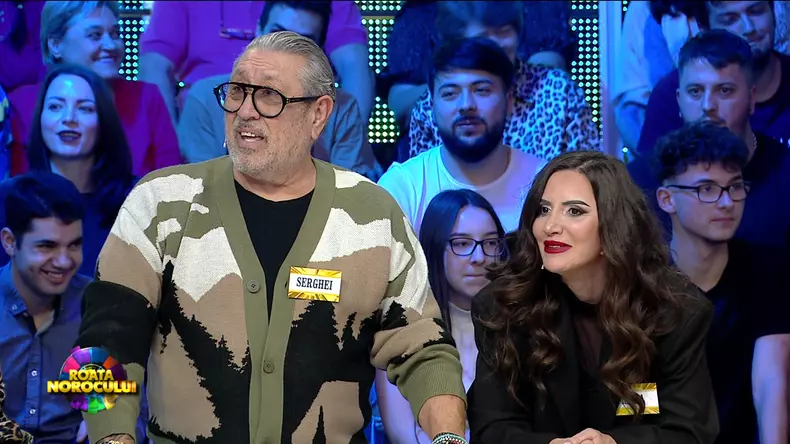 Serghei Mizil - Mara Banica invitati la Roata Norocului
