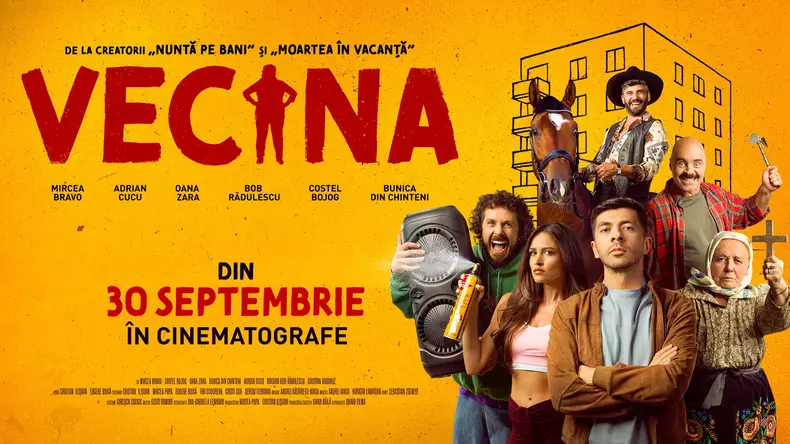 Afis Vecina_Film Mircea Bravo