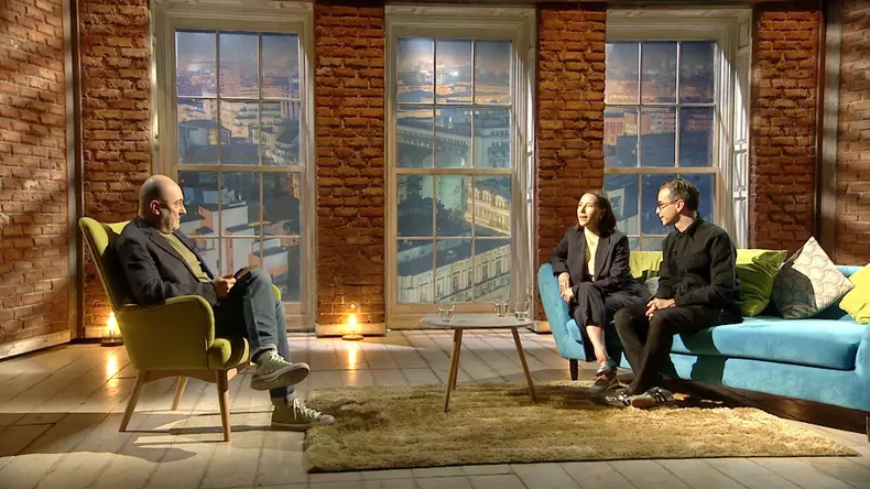 Catalin Stefanescu cu Natalie Musteata si Alexandre Singh
