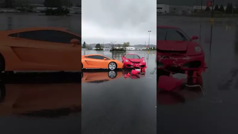FERRARI-crashes-into-LAMBORGHINI