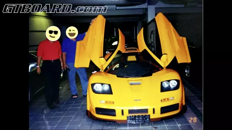 NEVER-BEFORE-SEEN-Sultan-of-Brunei-pictures-Dauer-962-959-McLaren-F1-yellow-F50-Ferrari-FX