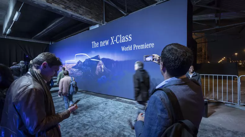 Weltpremiere neue Mercedes-Benz X-Klasse, Kapstadt, 2017