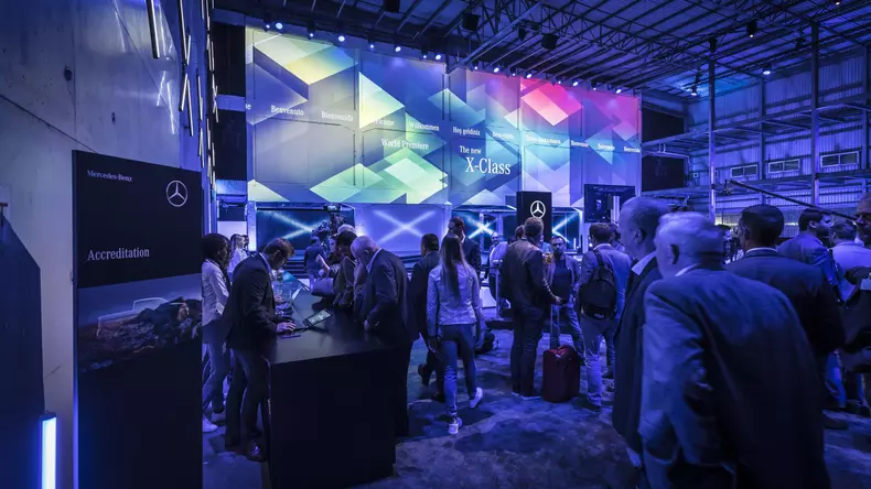 Weltpremiere neue Mercedes-Benz X-Klasse, Kapstadt, 2017