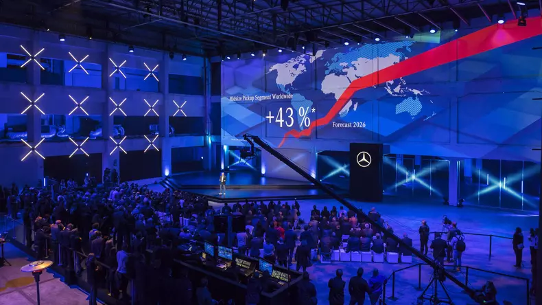 Weltpremiere neue Mercedes-Benz X-Klasse, Kapstadt, 2017