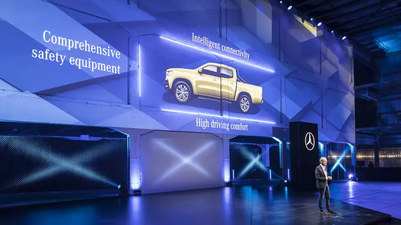 Weltpremiere neue Mercedes-Benz X-Klasse, Kapstadt, 2017