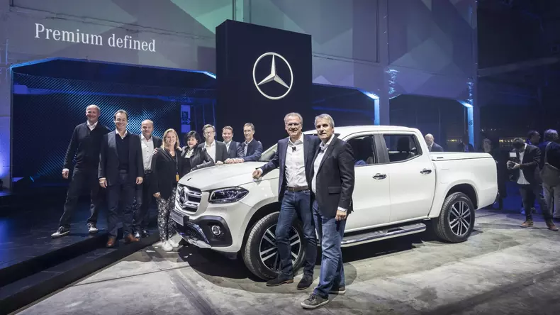 Weltpremiere neue Mercedes-Benz X-Klasse, Kapstadt, 2017