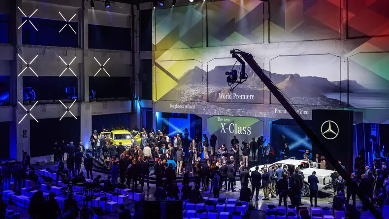 Weltpremiere neue Mercedes-Benz X-Klasse, Kapstadt, 2017