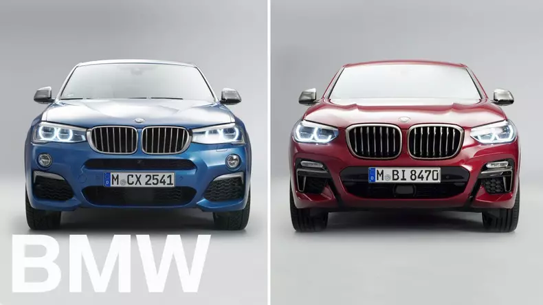 BMW-vs-BMW-BMW-X4-vs-X4.-1st-vs-2nd-generation.