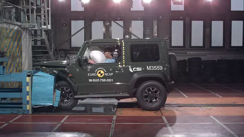Suzuki Jimny 2018 crashtest EuroNCAP01