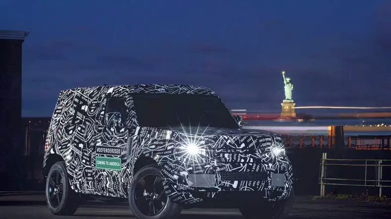 Noul Defender 2019 – Land Rover Defender generatie 2020 foto oficial 1