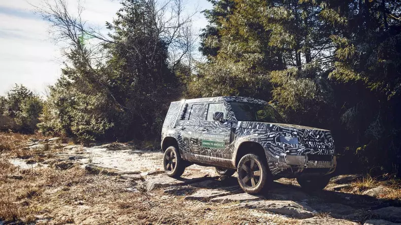 Noul Defender 2019 – Land Rover Defender generatie 2020 foto oficial 11