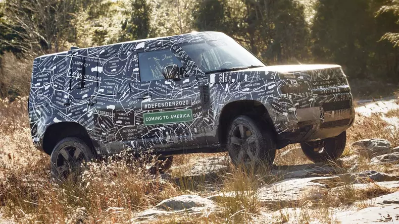 Noul Defender 2019 – Land Rover Defender generatie 2020 foto oficial 13