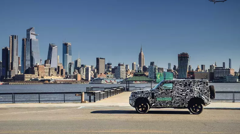 Noul Defender 2019 – Land Rover Defender generatie 2020 foto oficial 14