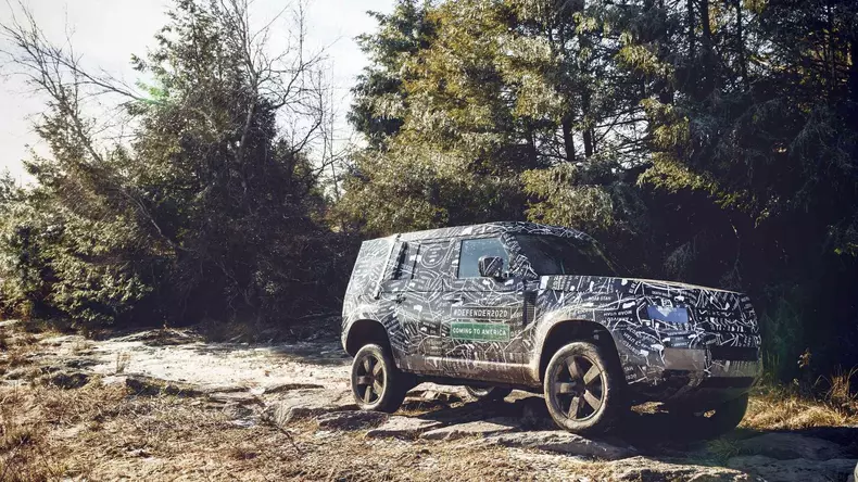 Noul Defender 2019 – Land Rover Defender generatie 2020 foto oficial 15