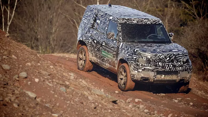 Noul Defender 2019 – Land Rover Defender generatie 2020 foto oficial 17
