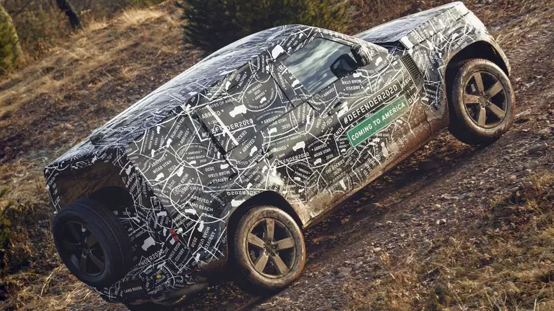Noul Defender 2019 – Land Rover Defender generatie 2020 foto oficial 18