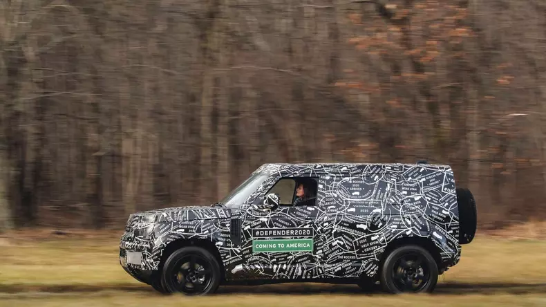 Noul Defender 2019 – Land Rover Defender generatie 2020 foto oficial 22