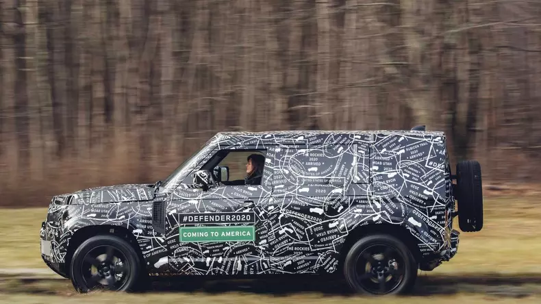 Noul Defender 2019 – Land Rover Defender generatie 2020 foto oficial 26