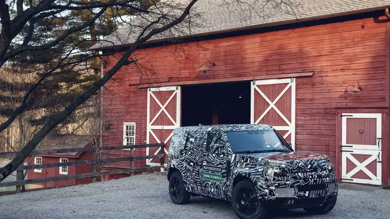Noul Defender 2019 – Land Rover Defender generatie 2020 foto oficial 3