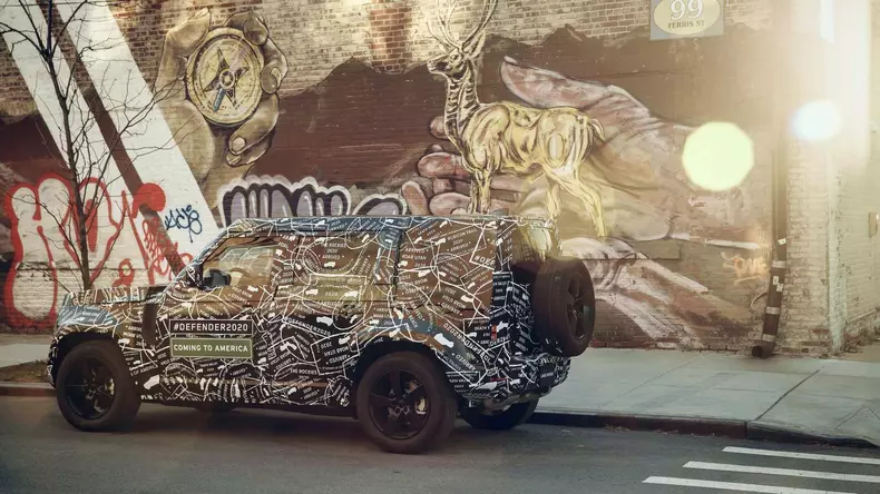 Noul Defender 2019 – Land Rover Defender generatie 2020 foto oficial 30