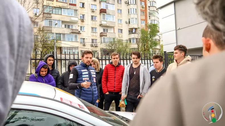 Ora de Educatie Rutiera la Liceu 2019 aprilie 63