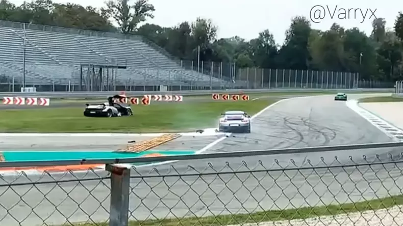 porsche-911-pagani-huayra-accident