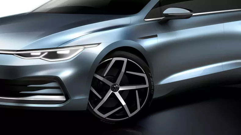 The all-new Golf (design sketch)