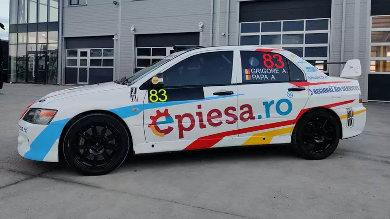 Adrian Grigore in CNR 2020 cu Mitsubishi Evo