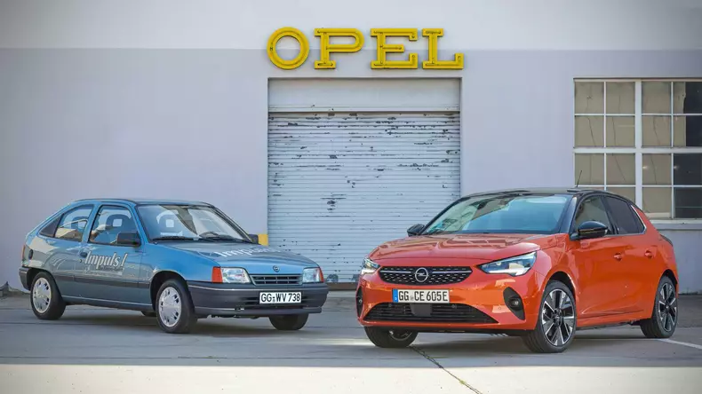 Opel Kadett Impuls I & Opel Corsa-e
