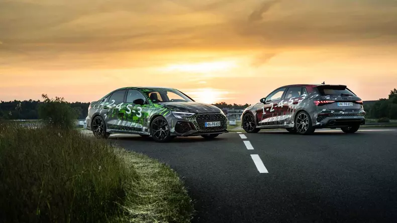 2022 Audi RS3 prototype official 2