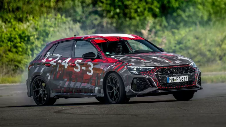 2022 Audi RS3 prototype official 3