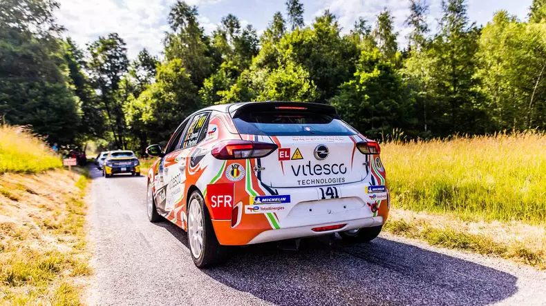 C.Oprea A.Parteni Opel Corsa E-Rally Vosges ’23-25