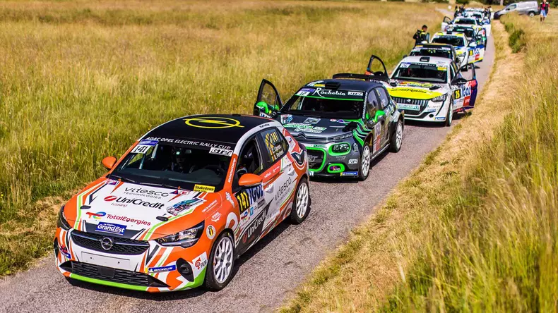 C.Oprea A.Parteni Opel Corsa E-Rally Vosges ’23-27