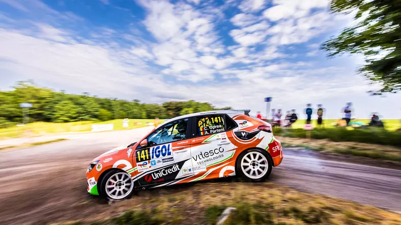 C.Oprea A.Parteni Opel Corsa E-Rally Vosges ’23-30