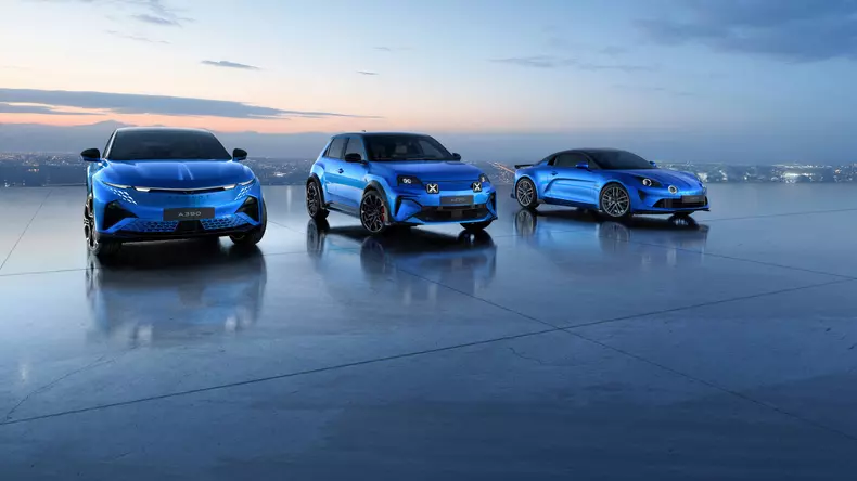 ALPINE A110 GT, ALPINE A290 GT, ALPINE A390 GTS (AM1F1)