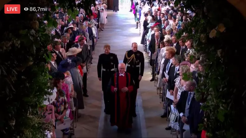 Primele imagini de la nunta prințului Harry cu Meghan Markle (2)