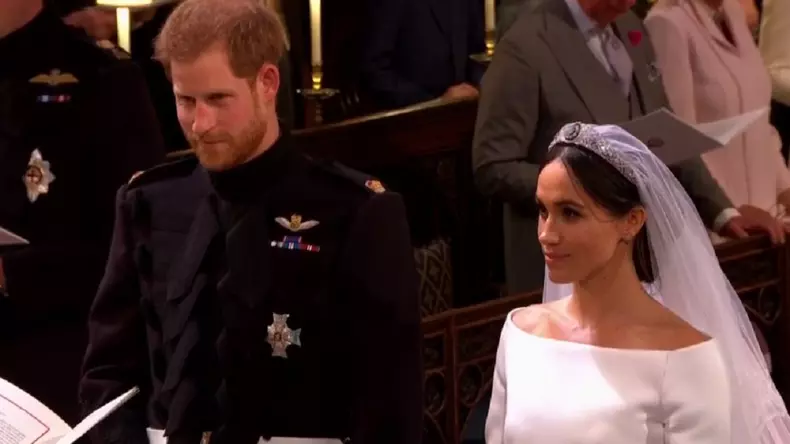primele imagini de la nunta prințului Harry cu Meghan Markle