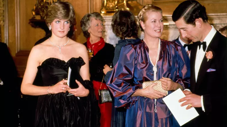 Prințesa Diana, Prințesa Grace și Prințul Charles