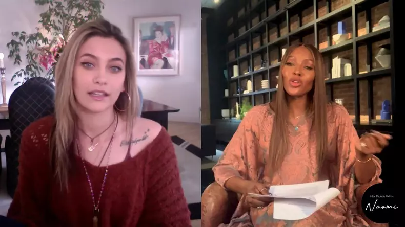 Paris Jackson speaks on her new album, modeling career, and passion for music on Filter with Naomi Campbell