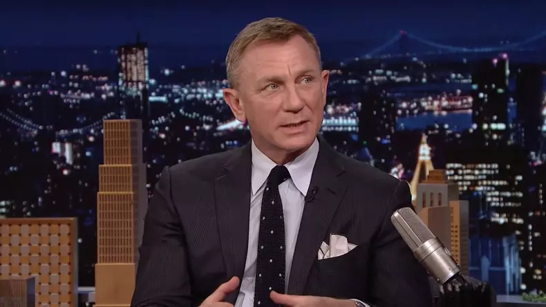 Daniel Craig gets to toast the end of his James Bond movie career with a vodka Martini
