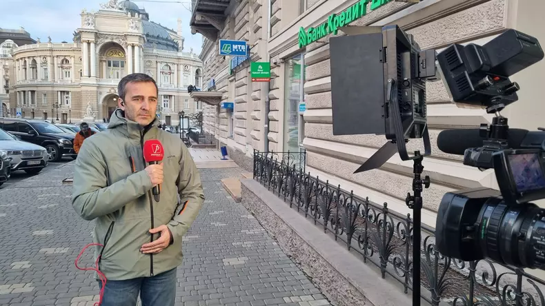 Marius Saizu (Prima TV), corespondență din Ucraina