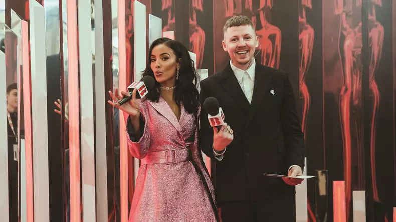 Maya Jama si Professor Green